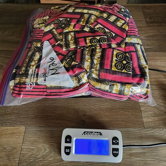 Li Li's Creations African Bird Print Midi‎ Skirt Women's Large Cotton Multicolor - Picture 11 of 11